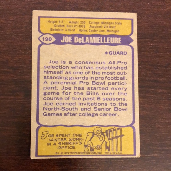 Vintage Topps NFL Buffalo Bills Football Card Bundle - Picture 11 of 11